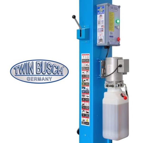 Twin Busch 2 Säulen Hebebühne TW242M 4.2t – BASIC LINE – halbautomatische Entriegelung